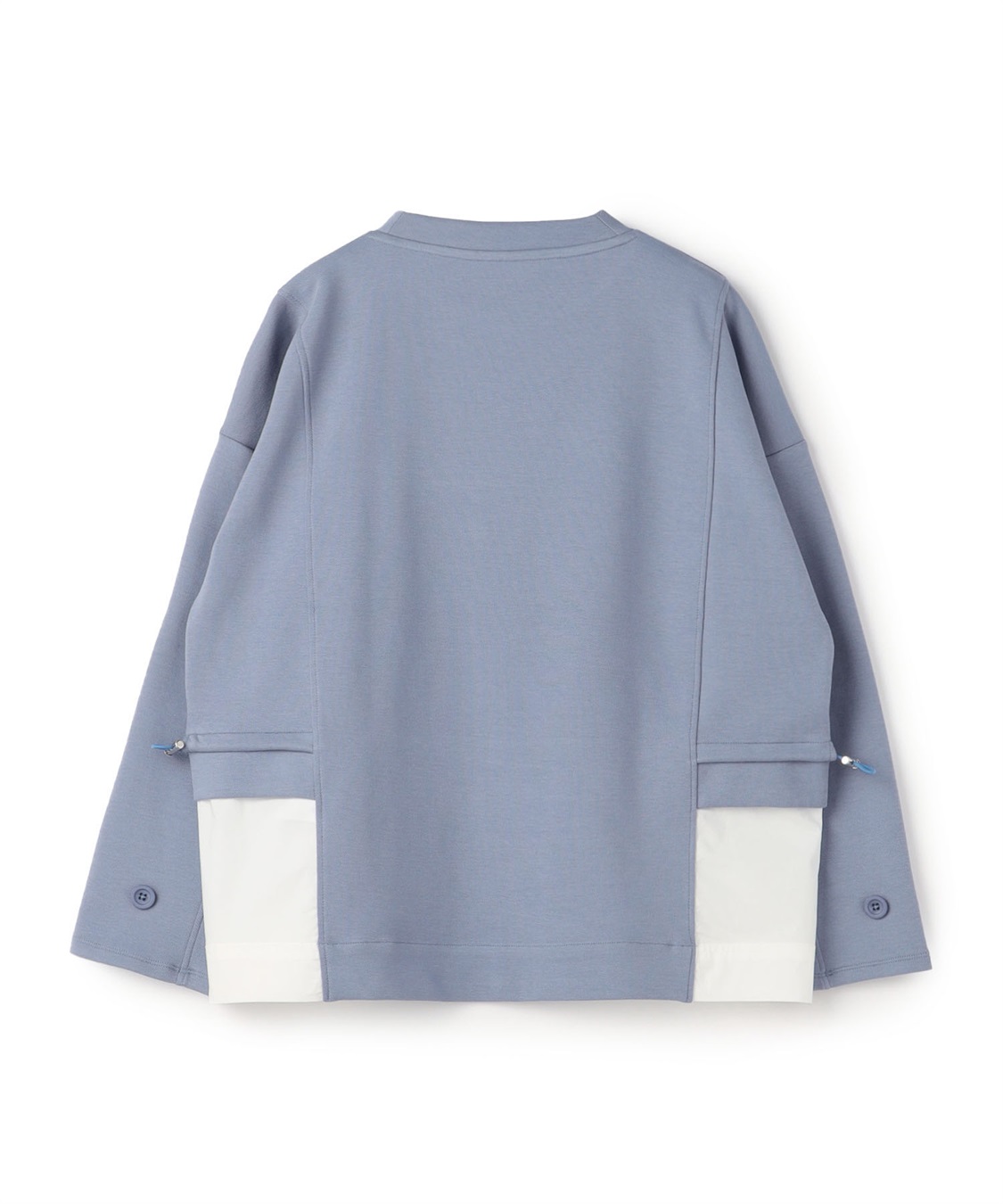 ATSURO TAYAMA 異素材ドッキングプルオーバートップス_sub_1