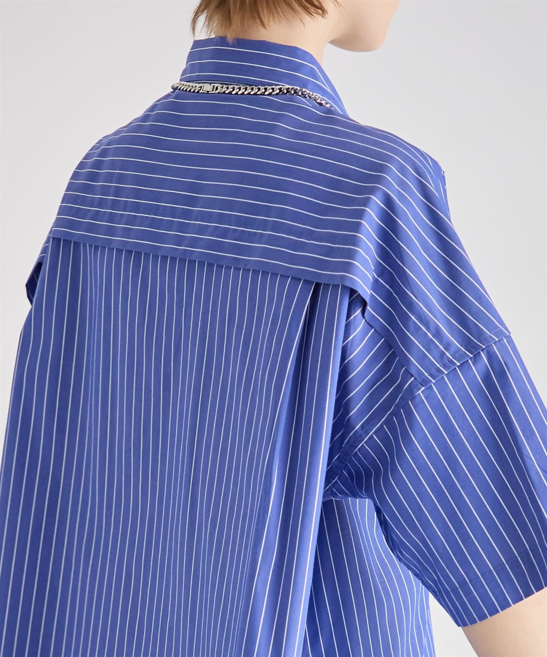 ATSURO TAYAMA ブロードストライプ柄シャツ_sub_8