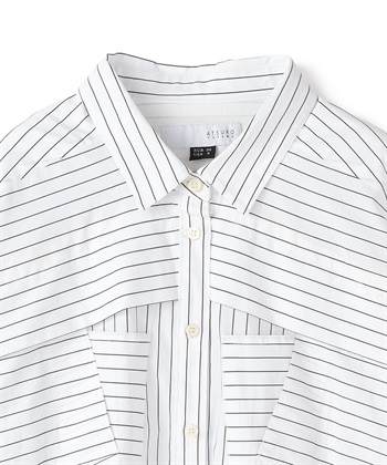 ATSURO TAYAMA ブロードストライプ柄シャツ_subthumb_14