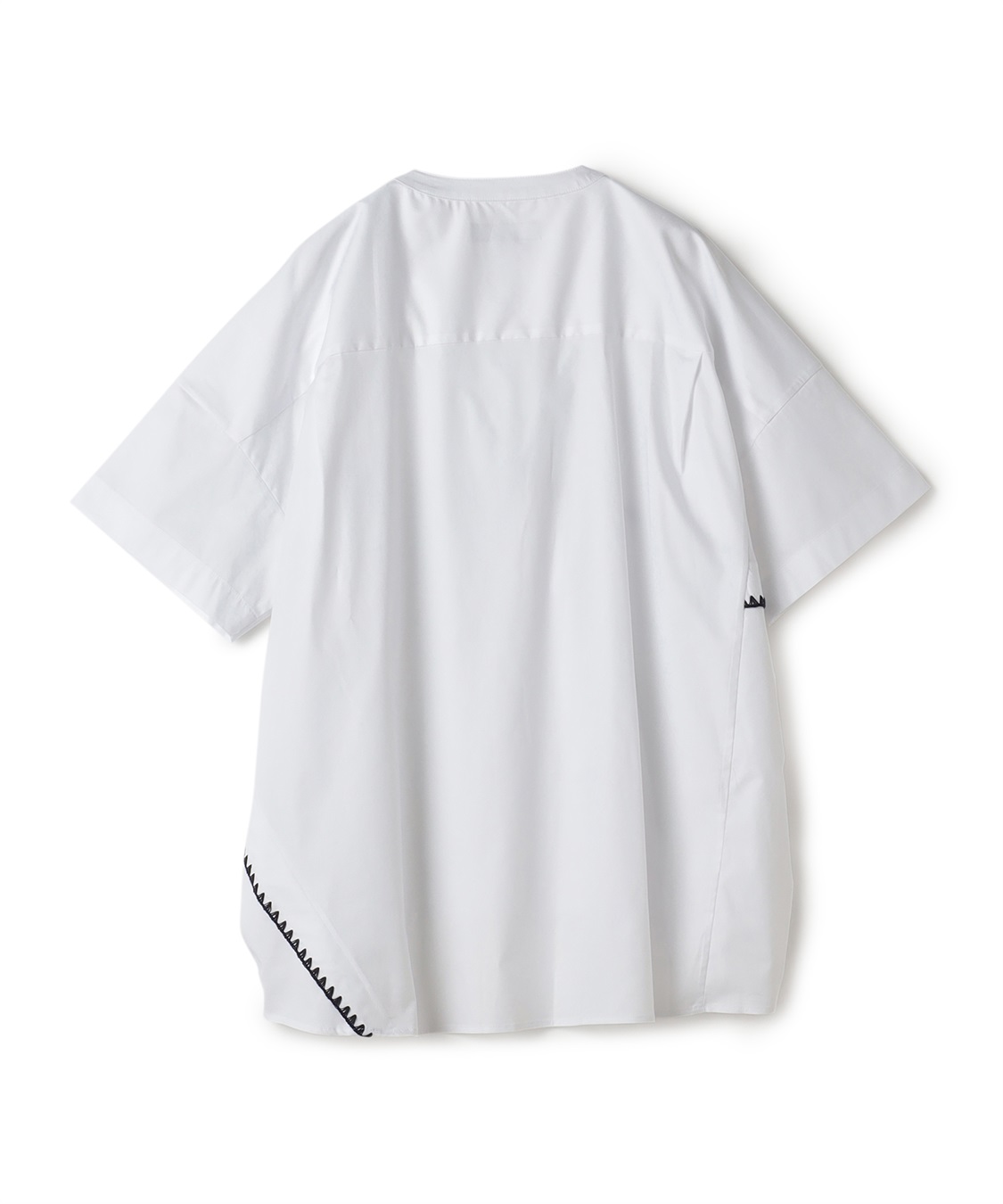 ライン刺繍入り半袖シャツ ATSURO TAYAMA｜クロスプラス公式通販サイト