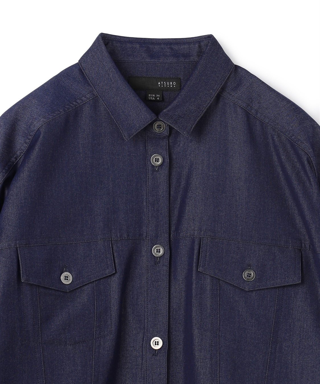 ATSURO TAYAMA ドロップショルダーデニムシャツ_sub_3