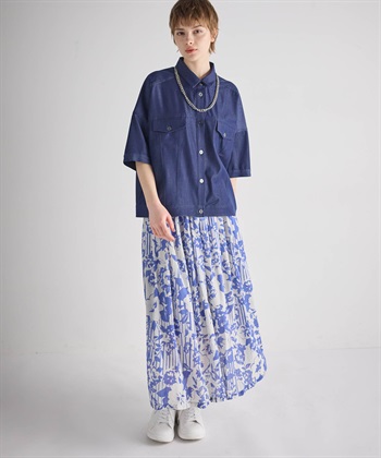 ATSURO TAYAMA ドロップショルダーデニムシャツ_subthumb_7