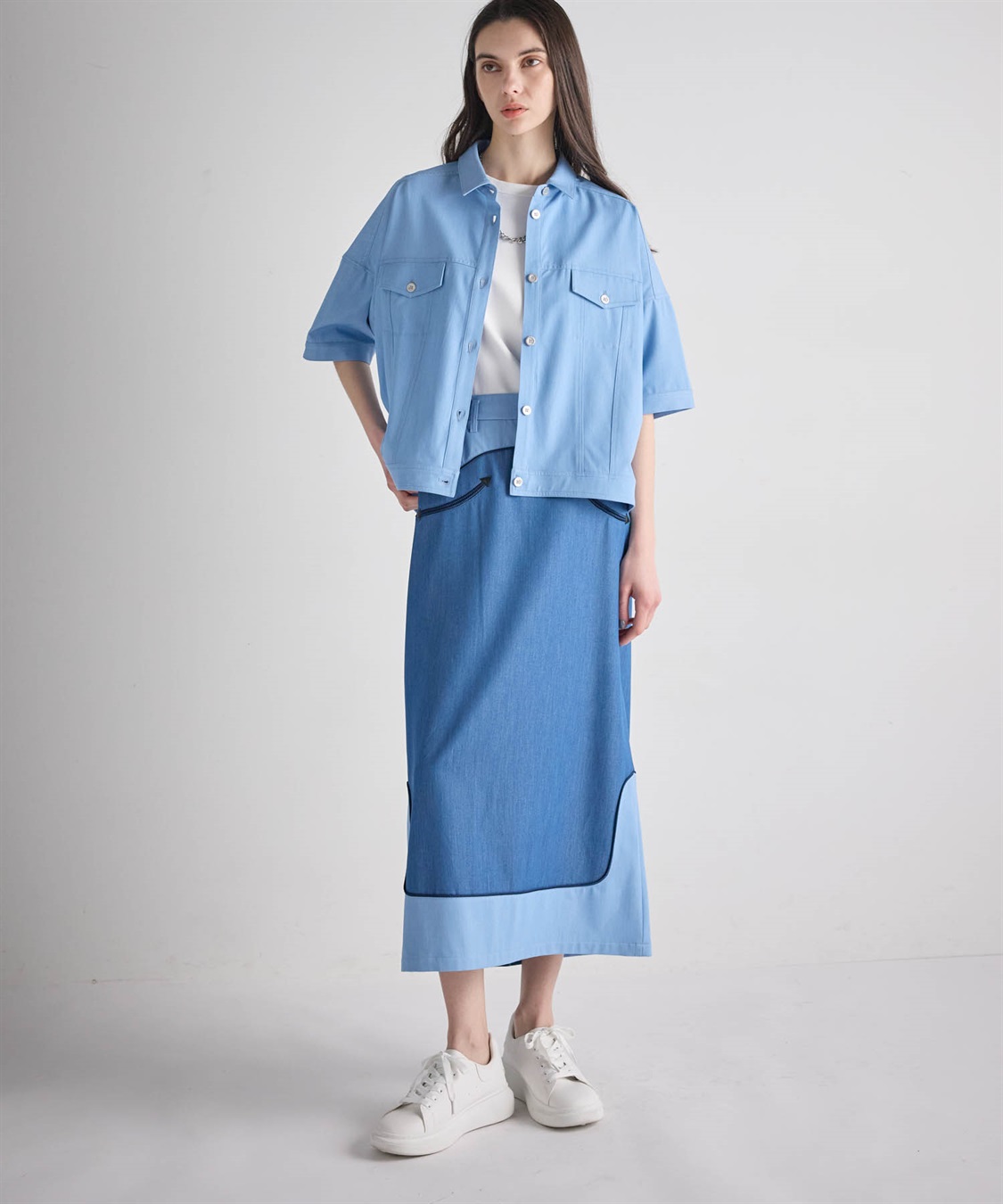 ATSURO TAYAMA ドロップショルダーデニムシャツ_sub_14