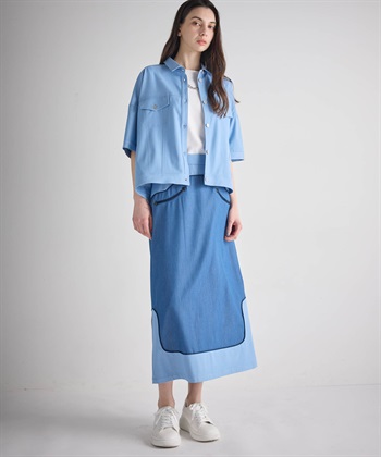 ATSURO TAYAMA ドロップショルダーデニムシャツ_subthumb_15