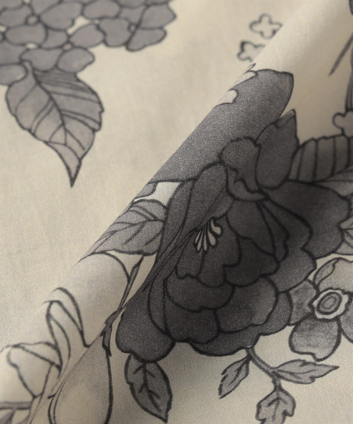 ATSURO TAYAMA フラワープリント柄コットン半袖シャツ_sub_6