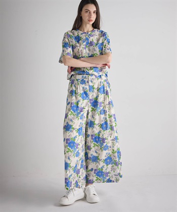 ATSURO TAYAMA フラワープリント柄コットン半袖シャツ_subthumb_10