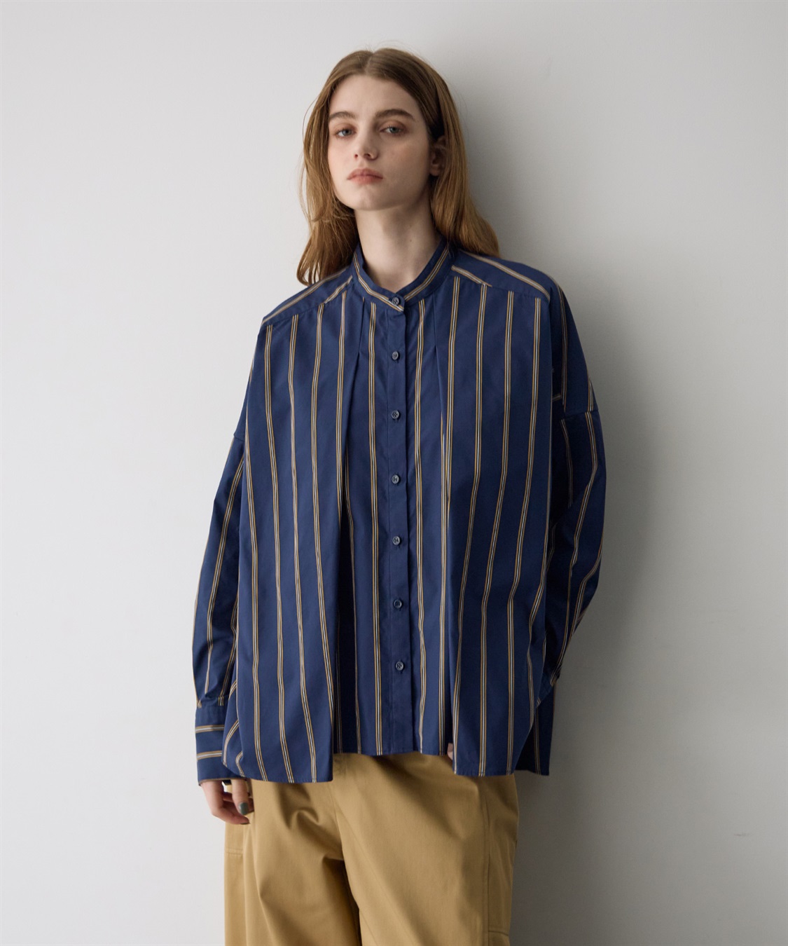 ATSURO TAYAMA コットンブロードジャカードシャツ_sub_10