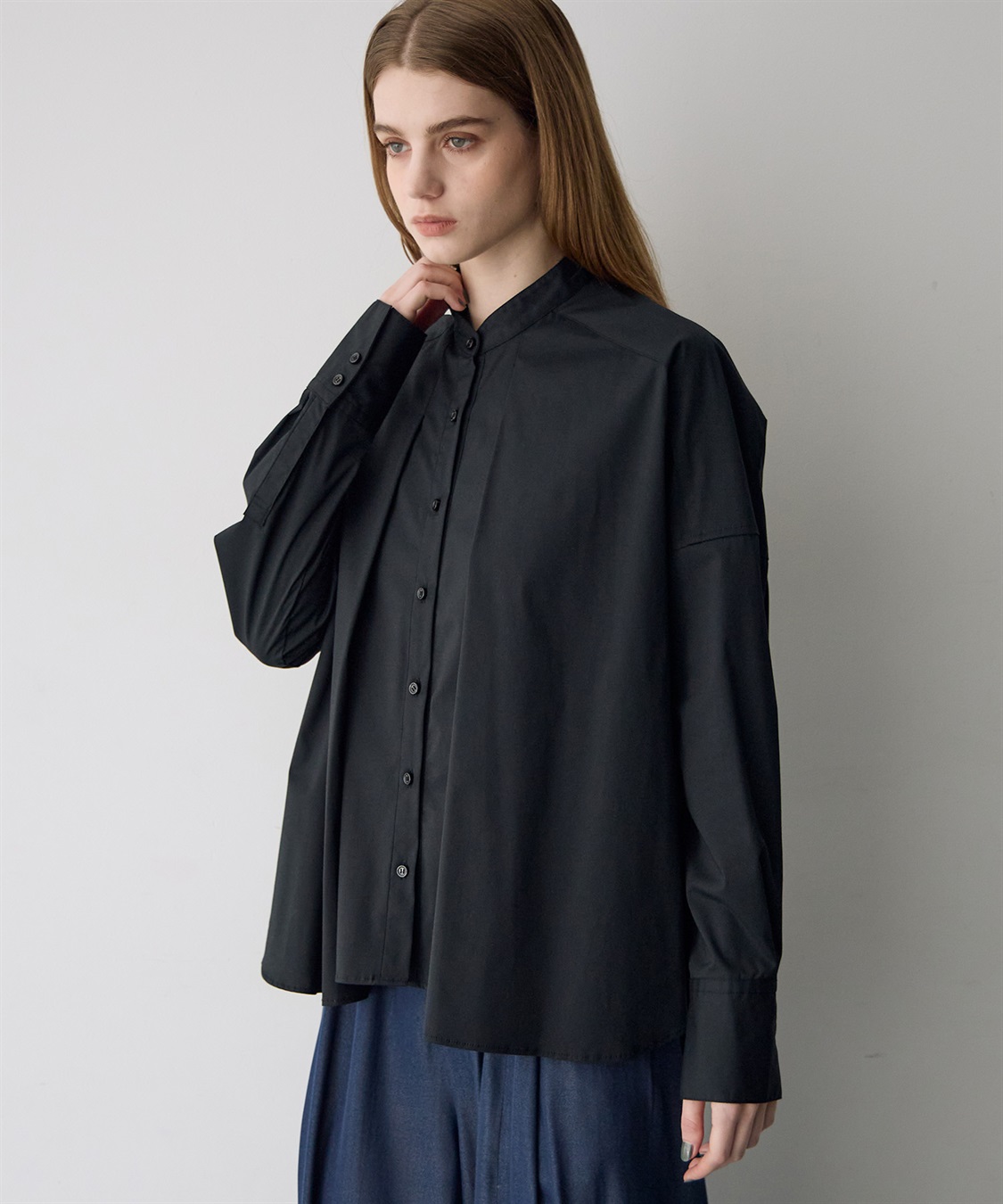 ATSURO TAYAMA コットンブロードジャカードシャツ_sub_15