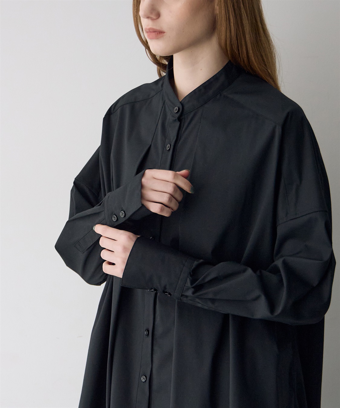 ATSURO TAYAMA コットンブロードジャカードシャツ_sub_21