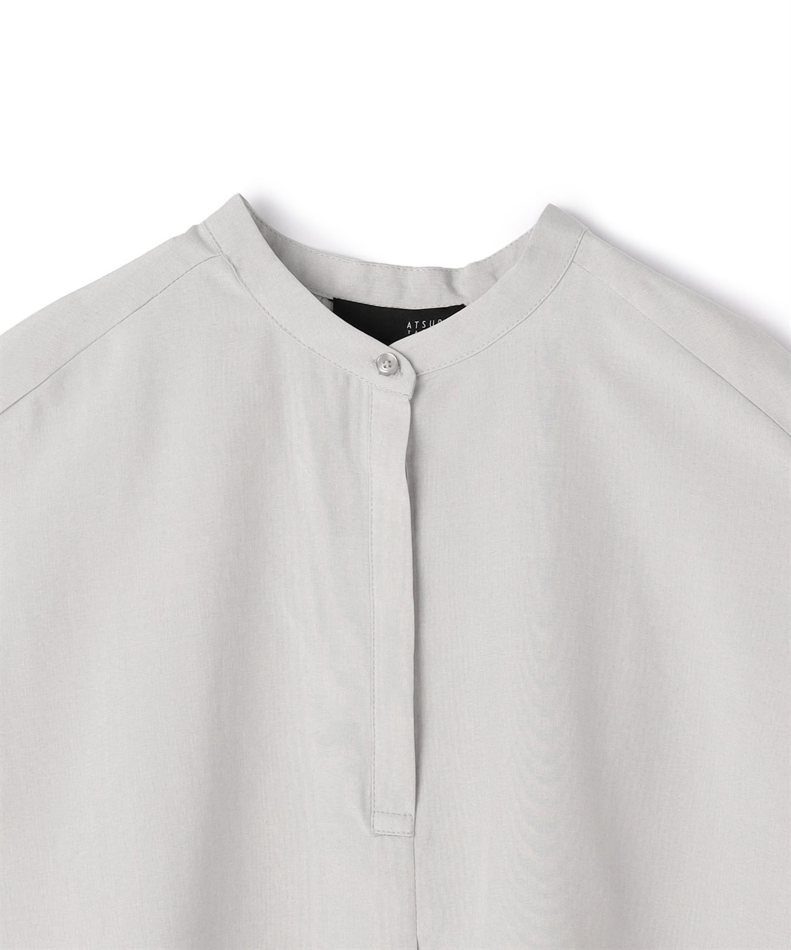 ATSURO TAYAMA バックタック半袖ブッチャーブラウス_sub_6