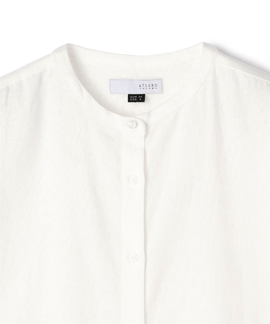 ATSURO TAYAMA フロントボタン半袖ブラウス_sub_6
