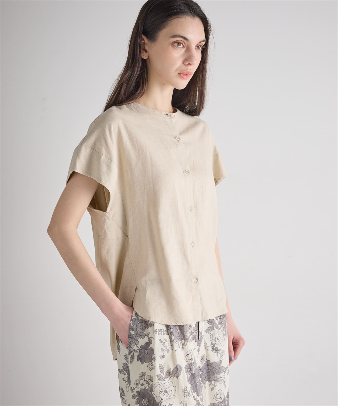 ATSURO TAYAMA フロントボタン半袖ブラウス_sub_14