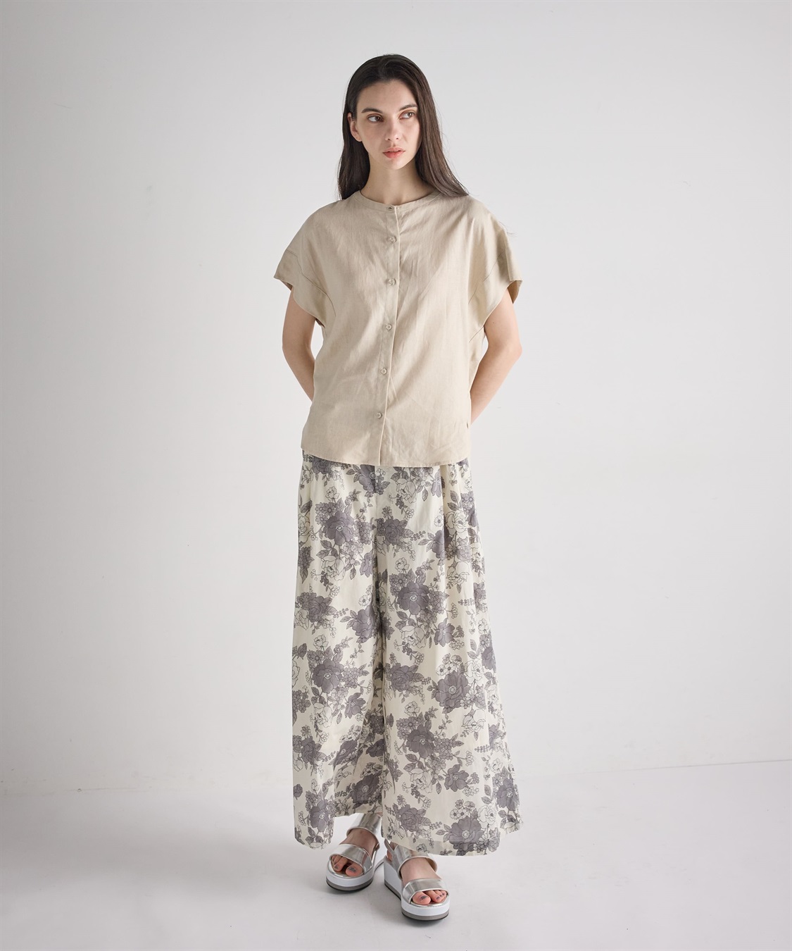 ATSURO TAYAMA フロントボタン半袖ブラウス_sub_15