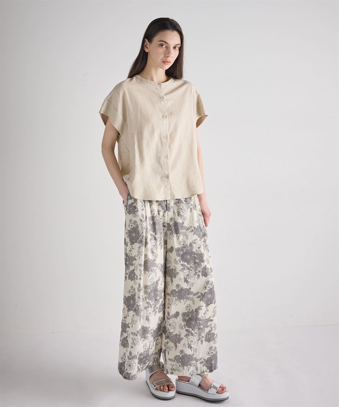 ATSURO TAYAMA フロントボタン半袖ブラウス_sub_16