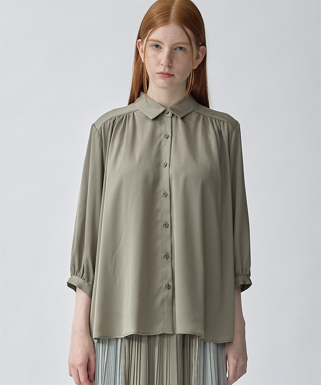 ギャザーブラウス ATSURO TAYAMA｜クロスプラス公式通販サイト