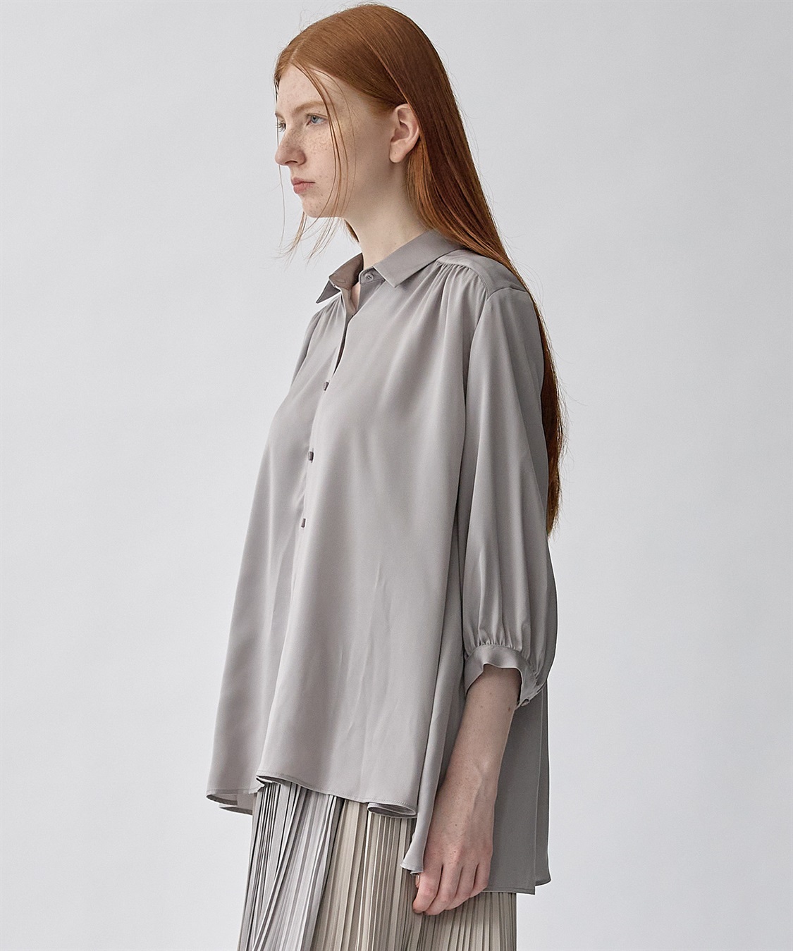 ATSURO TAYAMA ギャザーブラウス_sub_6