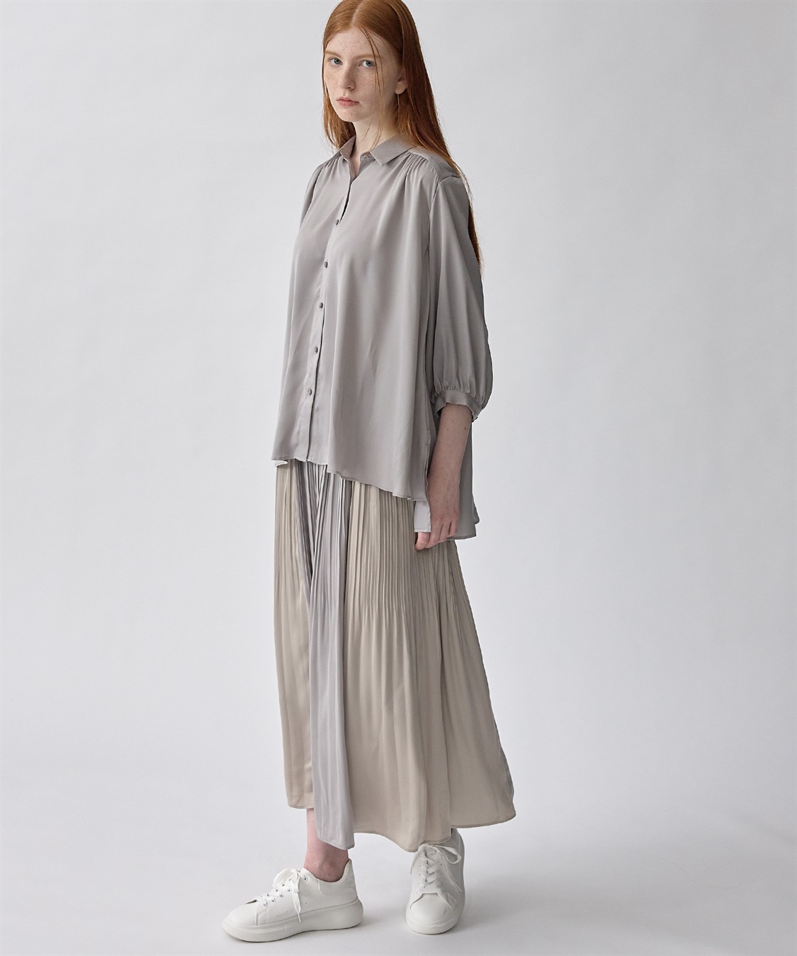 ATSURO TAYAMA ギャザーブラウス_sub_10