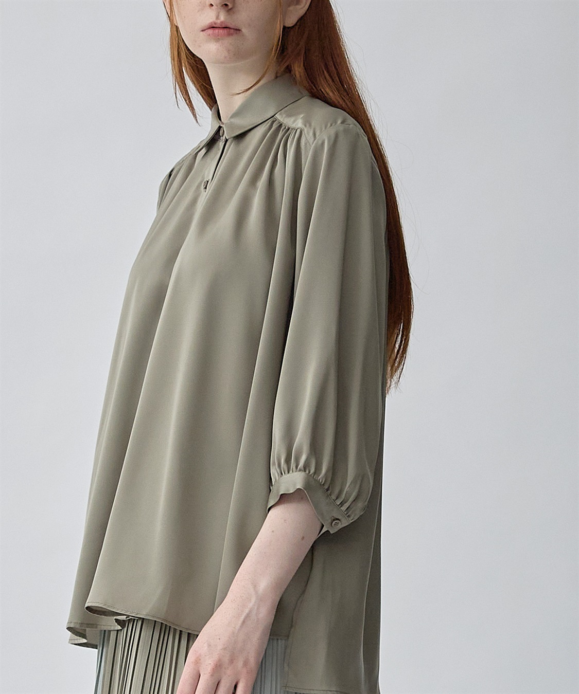 ATSURO TAYAMA ギャザーブラウス_sub_11