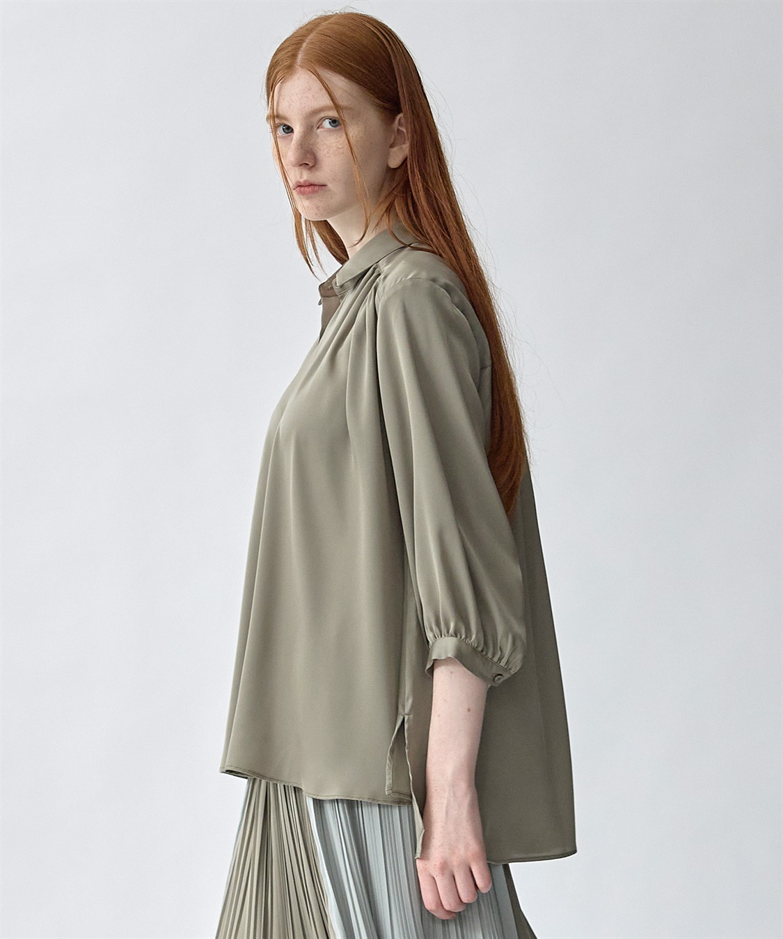 ATSURO TAYAMA ギャザーブラウス_sub_12