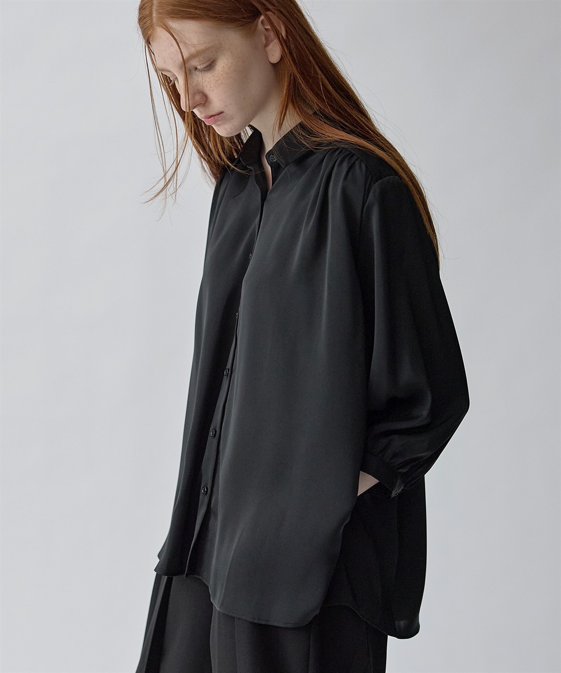 ATSURO TAYAMA ギャザーブラウス_sub_18