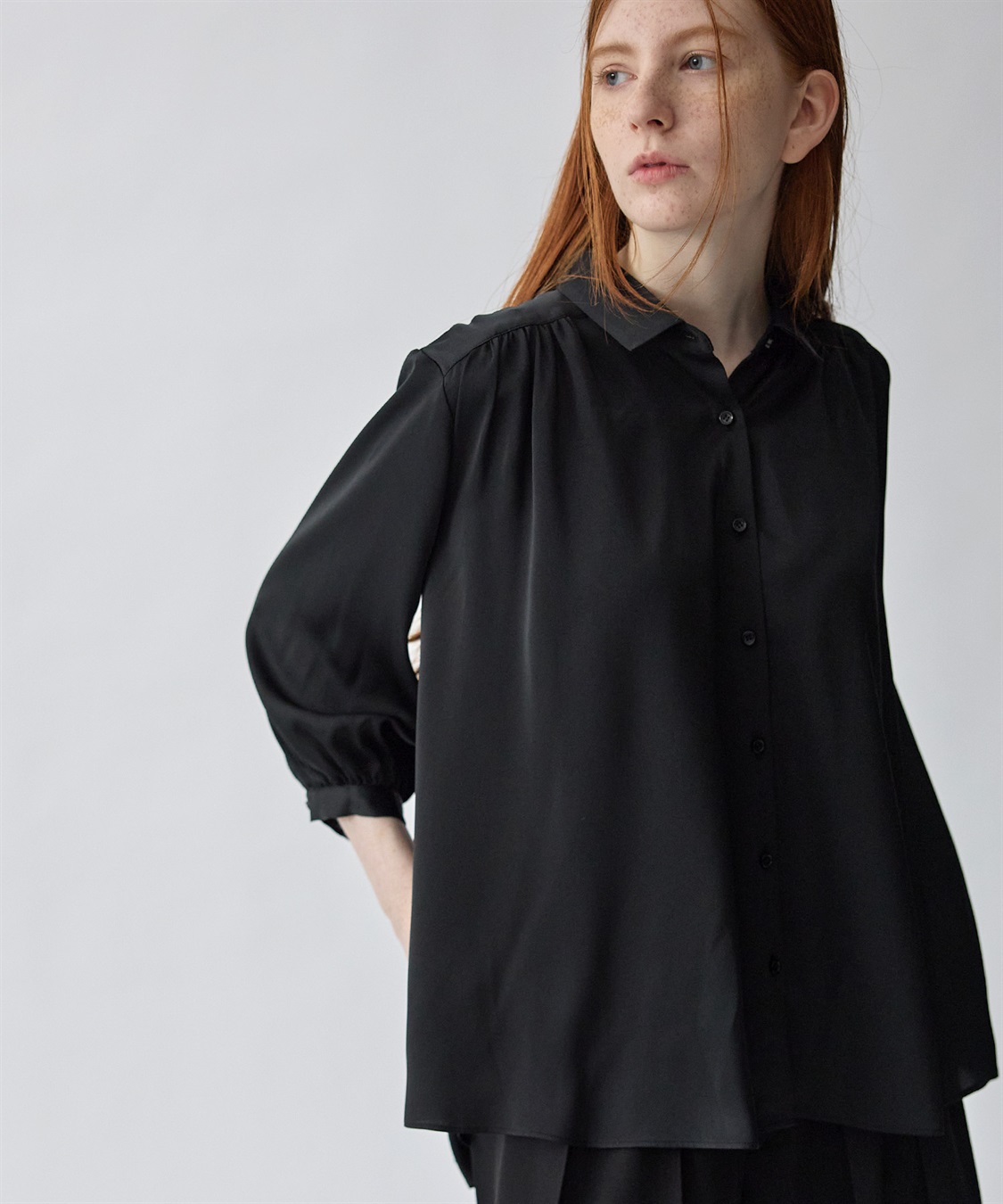 ATSURO TAYAMA ギャザーブラウス_sub_20