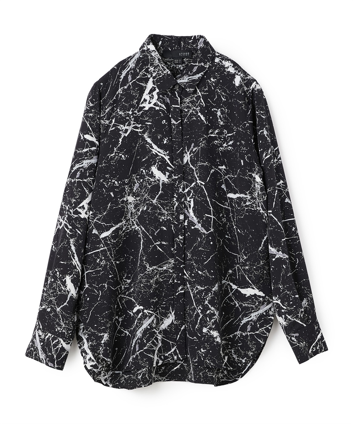 ATSURO TAYAMA マーブルプリントブラウス_sub_2