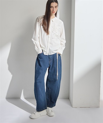 ATSURO TAYAMA フラワーモチーフロングスリーブブラウス_subthumb_9