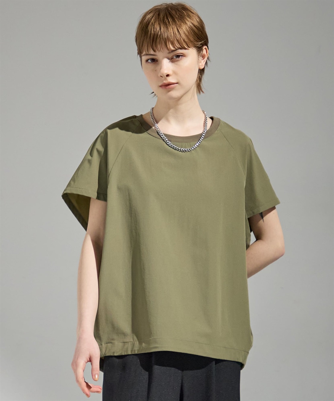 ATSURO TAYAMA 変形スリーブ半袖プルオーバー_sub_3