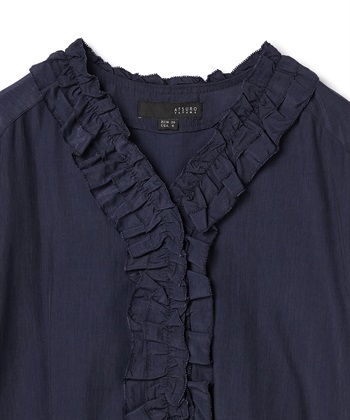 ATSURO TAYAMA Vネックフリルブラウス_subthumb_13