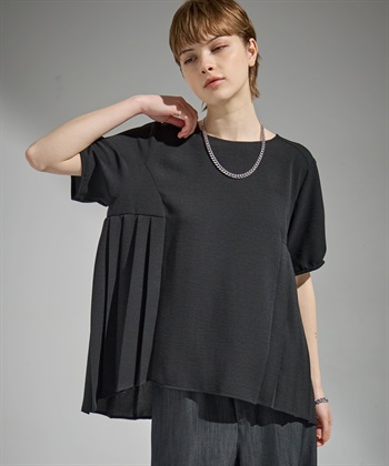 ATSURO TAYAMA プリーツ入りジョーゼットブラウス_subthumb_4