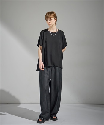 ATSURO TAYAMA プリーツ入りジョーゼットブラウス_subthumb_11