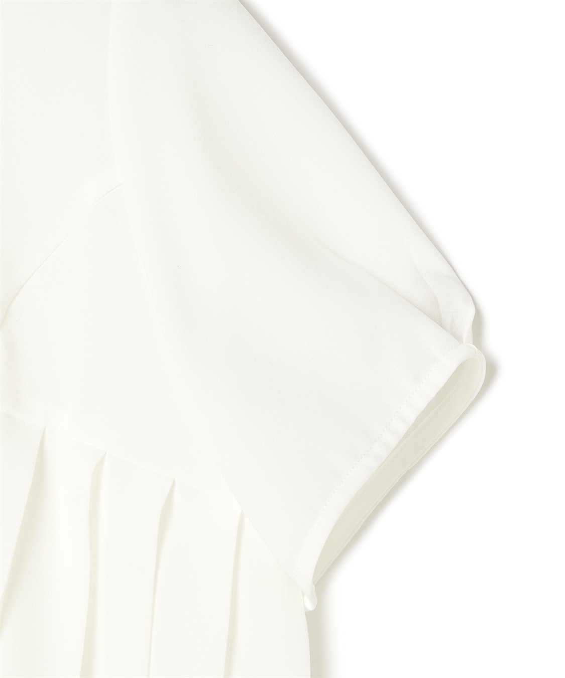 ATSURO TAYAMA プリーツ入りジョーゼットブラウス_sub_15