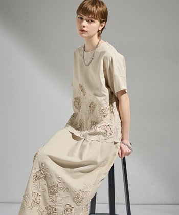 ATSURO TAYAMA テープ刺繍入りプルオーバーブラウス_subthumb_9