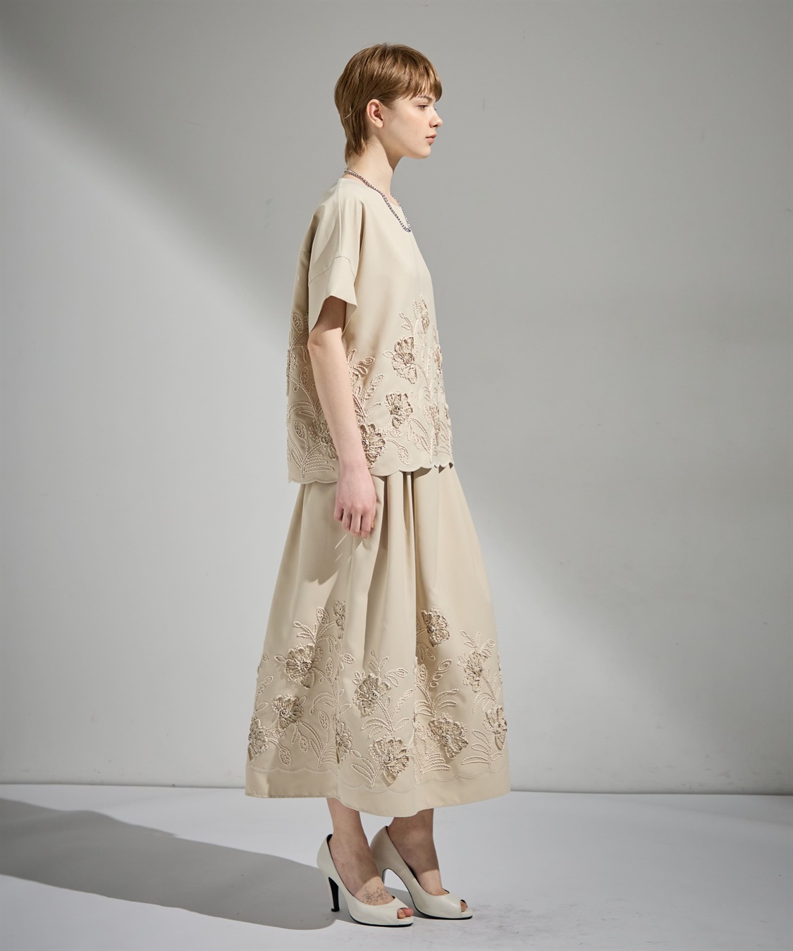 ATSURO TAYAMA テープ刺繍入りプルオーバーブラウス_sub_12