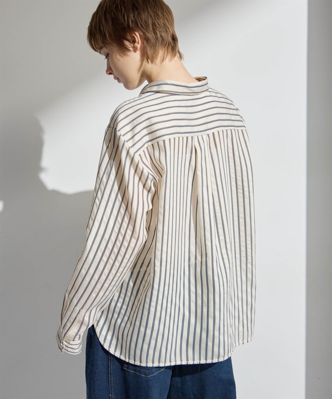 ATSURO TAYAMA シアーストライプロングスリーブシャツ_sub_5