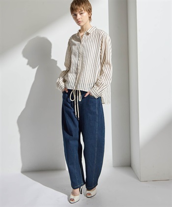 ATSURO TAYAMA シアーストライプロングスリーブシャツ_subthumb_7