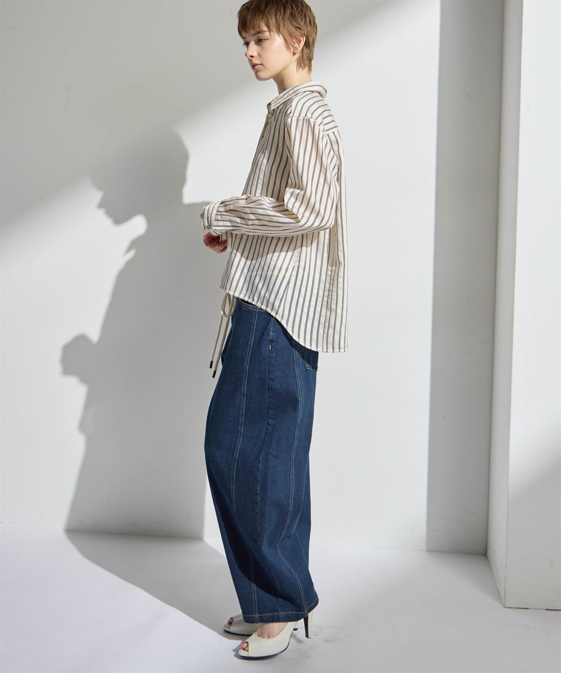 ATSURO TAYAMA シアーストライプロングスリーブシャツ_sub_8