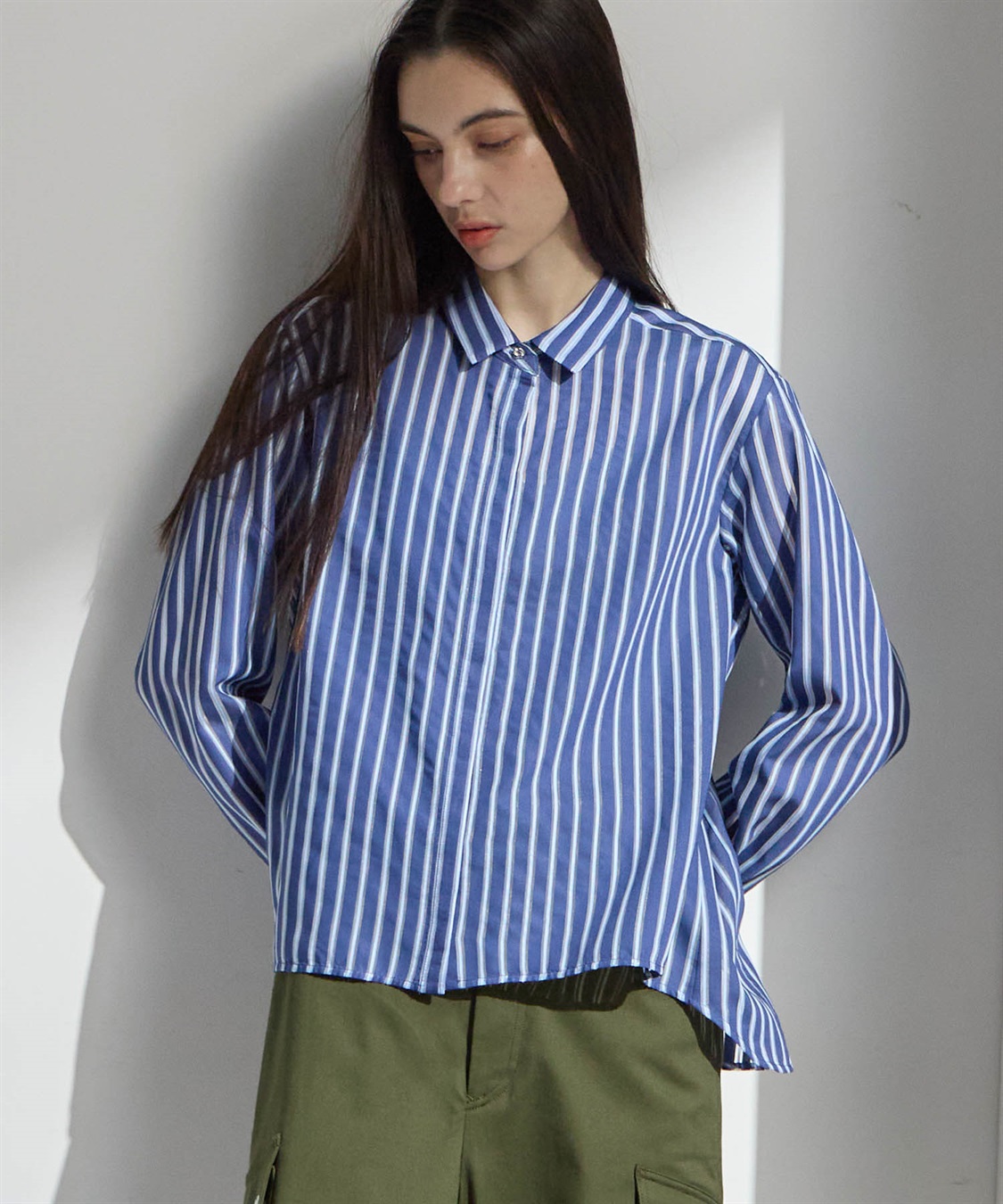ATSURO TAYAMA シアーストライプロングスリーブシャツ_sub_9