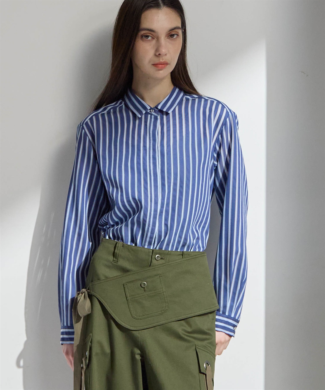 ATSURO TAYAMA シアーストライプロングスリーブシャツ_sub_12