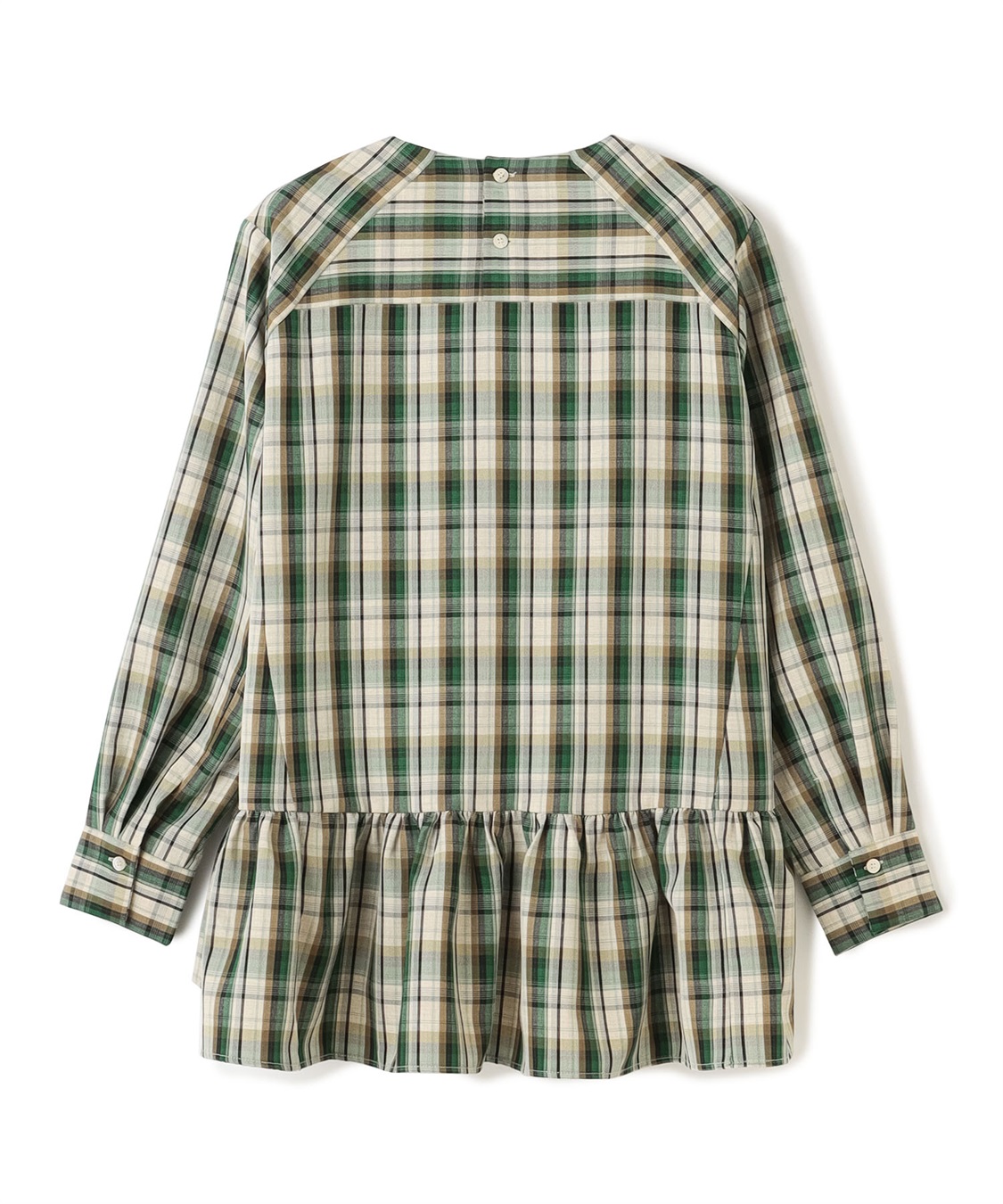 ATSURO TAYAMA 切り替え総柄ブラウス_sub_5