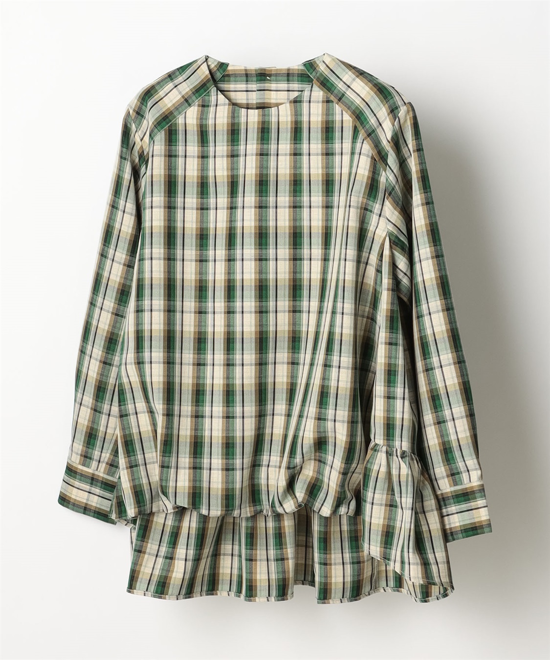 ATSURO TAYAMA 切り替え総柄ブラウス_sub_10