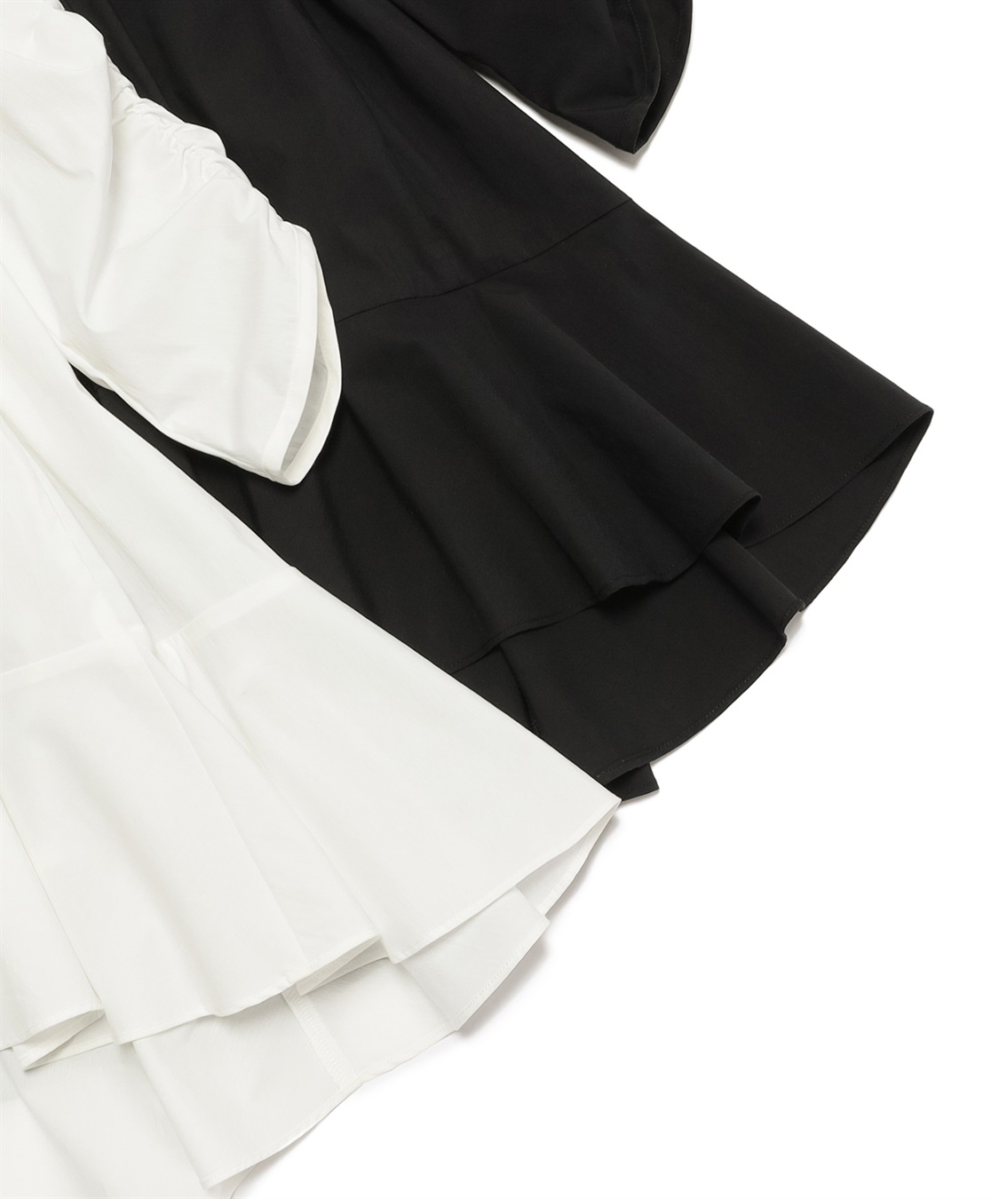 ATSURO TAYAMA 7分袖ギャザーフレアブラウス_sub_2