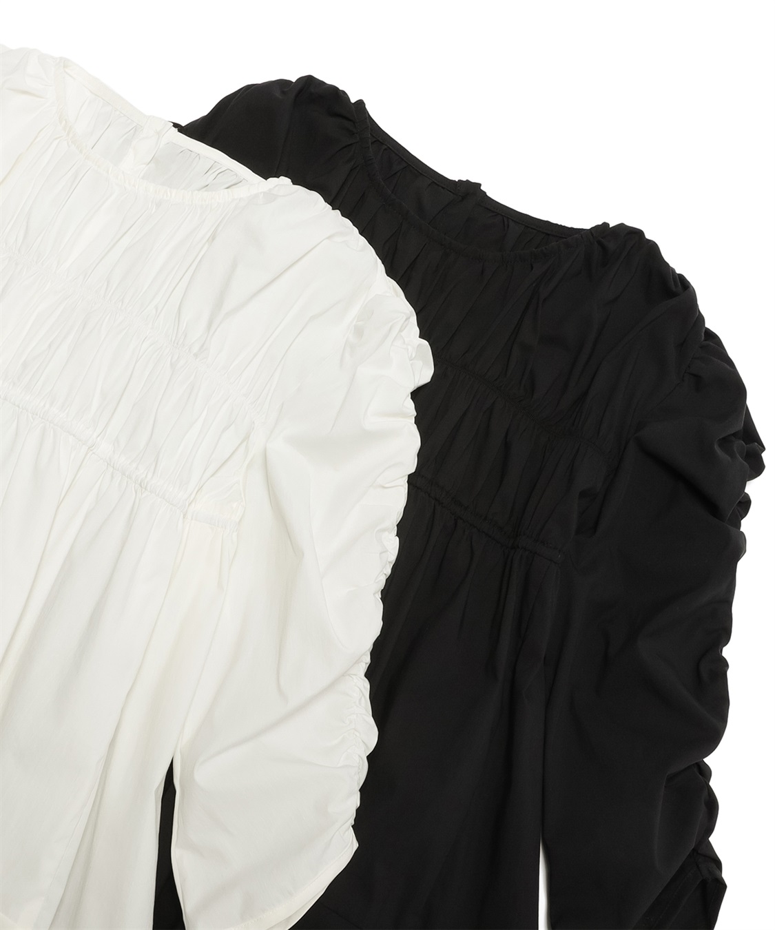 ATSURO TAYAMA 7分袖ギャザーフレアブラウス_sub_4