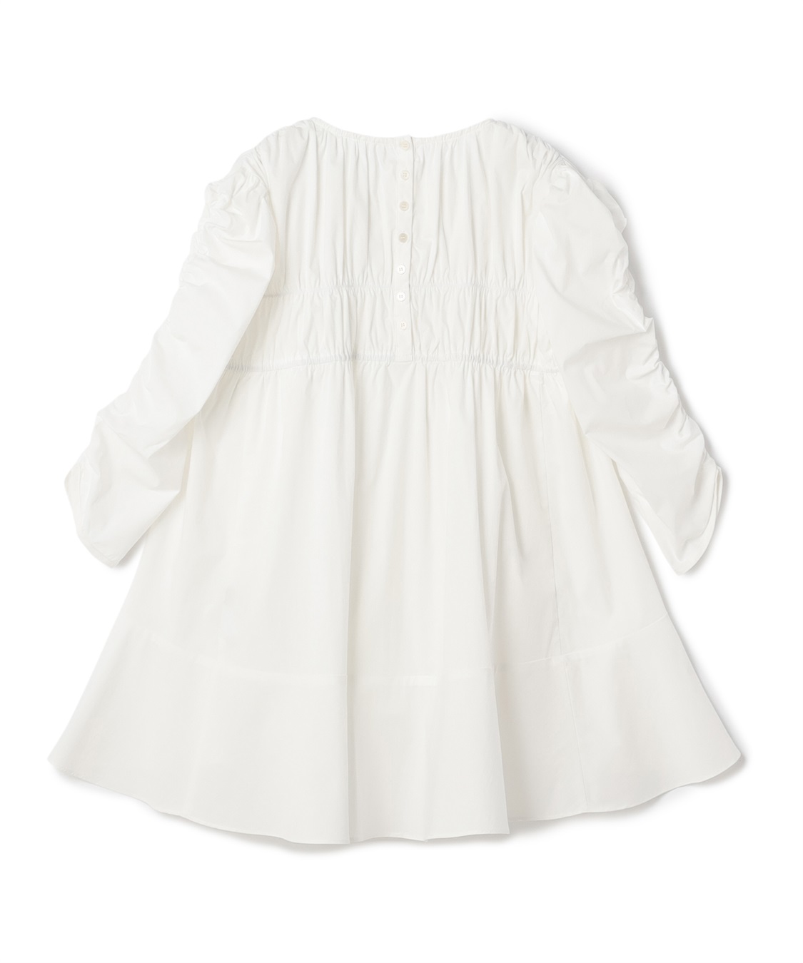 ATSURO TAYAMA 7分袖ギャザーフレアブラウス_sub_5