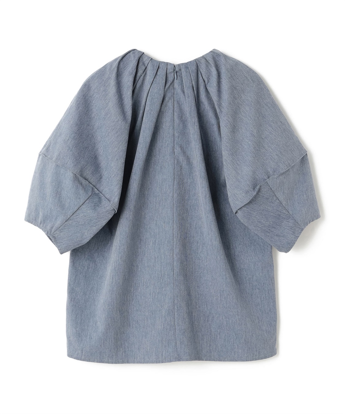 ATSURO TAYAMA 5分袖タックフレアブラウス_sub_6