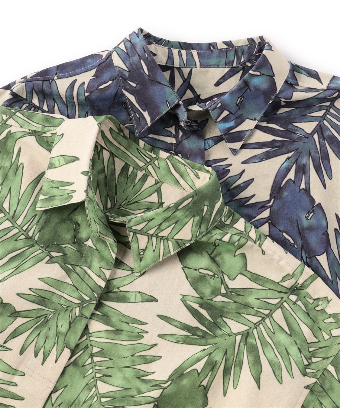 ATSURO TAYAMA トロピカルリーフプリント半袖シャツ_sub_6