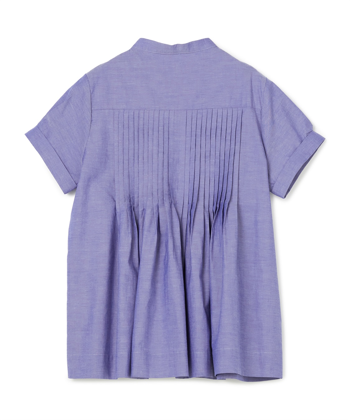 ATSURO TAYAMA ピンタックスタンドカラーブラウス_sub_4