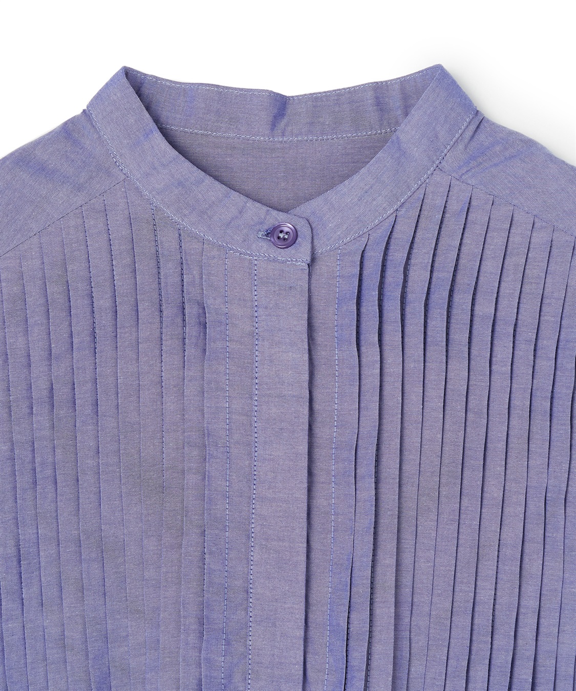 ATSURO TAYAMA ピンタックスタンドカラーブラウス_sub_5