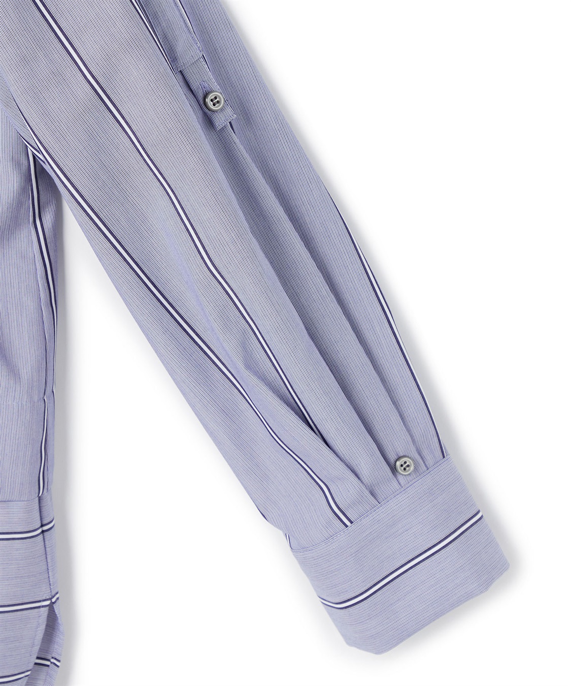 ATSURO TAYAMA 切り替えストライプ柄シャツ_sub_3