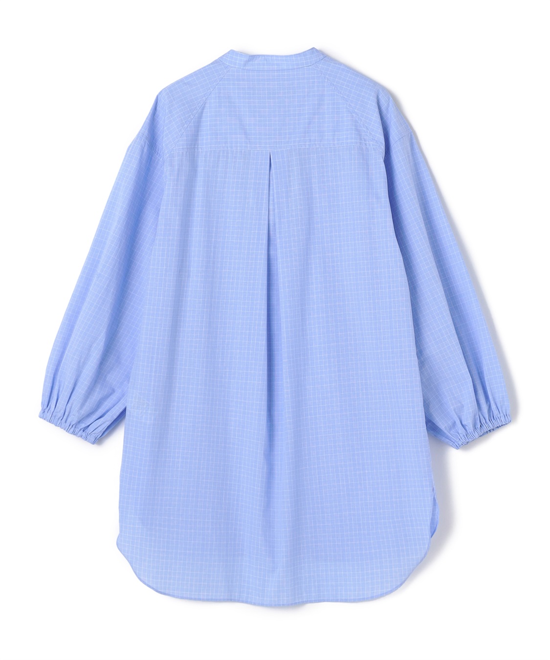 ATSURO TAYAMA ギャザー袖バンドカラーシャツ_sub_1